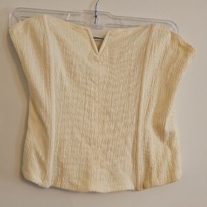 NWT Anthropologie Strapless Top